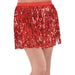 Adult Red Sparkle Sequin Skirt | 1 ct - Zurchers