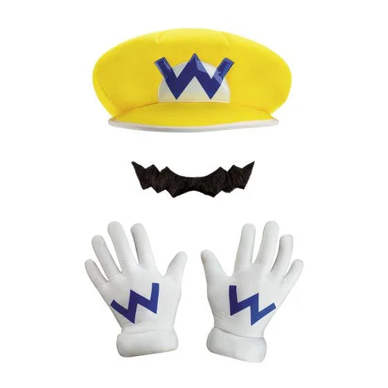 Adult Super Mario Wario Costume Kit | 1 ct - Zurchers