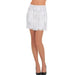 Adult White Sparkle Sequin Skirt | 1 ct - Zurchers
