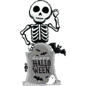 Airloonz Special Delivery Skeleton Airloonz Balloon, 67" | 1 ct - Zurchers