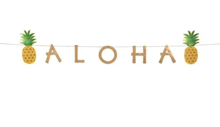 "Aloha" Pineapple Garland | 1ct - Zurchers
