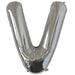 Silver Jumbo Letter Metallic Balloon 34" | 1 ct. - Zurchers
