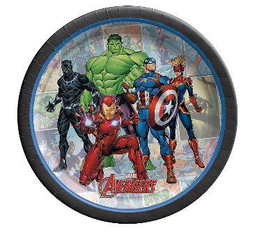 Avengers Unite Dessert Plates 7" | 8ct - Zurchers