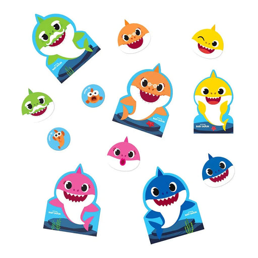 Baby Shark Cutout Decorations | 12pcs - Zurchers