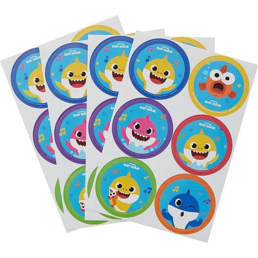 Baby Shark Stickers | 24ct - Zurchers