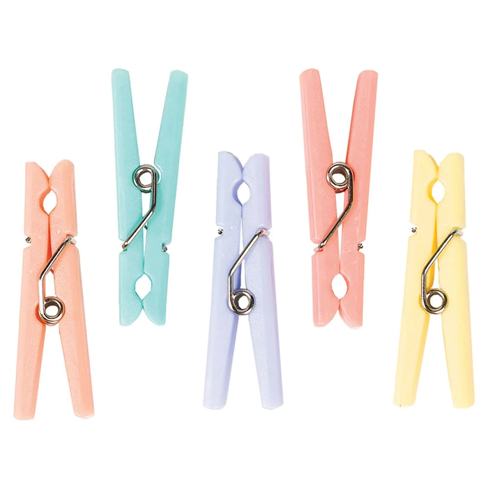 Baby Shower Plastic Clothespins | 24ct - Zurchers