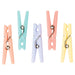 Baby Shower Plastic Clothespins | 24ct - Zurchers