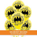 Batman Flat Balloon Kit 12" | 6 ct - Zurchers