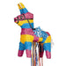 Burro Three Color Pull String Piñata 19" | 1 ct - Zurchers