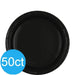 Black 8.5'' Paper Plates | 50ct - Zurchers