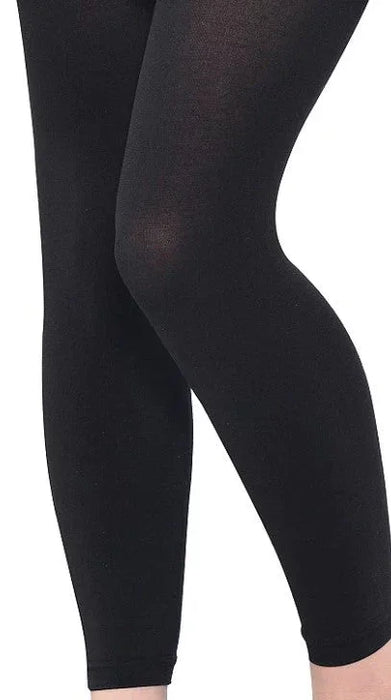 Black Footless Tights | Child - Zurchers