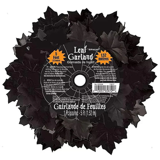 Black Leaf Garland 5' | 1CT - Zurchers