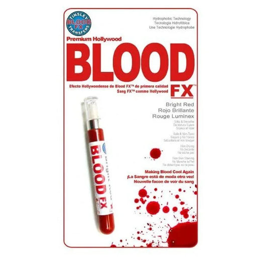 Realistic Hydrophobic Red Fake Blood FX .28 oz | 1ct - Zurchers
