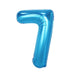 Blue Jumbo Number Balloons 34" | 1 ct - Zurchers