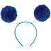 Blue Pom Pom Headbopper | 1 ct - Zurchers
