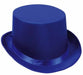 Blue Satin Sleek Top Hat | 1ct - Zurchers