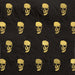 Halloween Glam Boneyard Metallic Beverage Napkins | 16ct - Zurchers