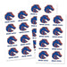 BSU Logo Stickers 2" | 24 ct - Zurchers