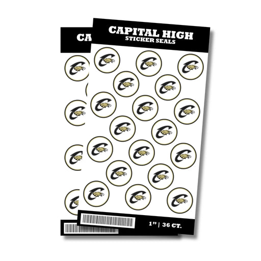 Capital High School Sticker Seal 1" | 36 ct - Zurchers