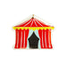 Carnival Tent Shaped Plates, 8" x 9.5" | 8 ct - Zurchers