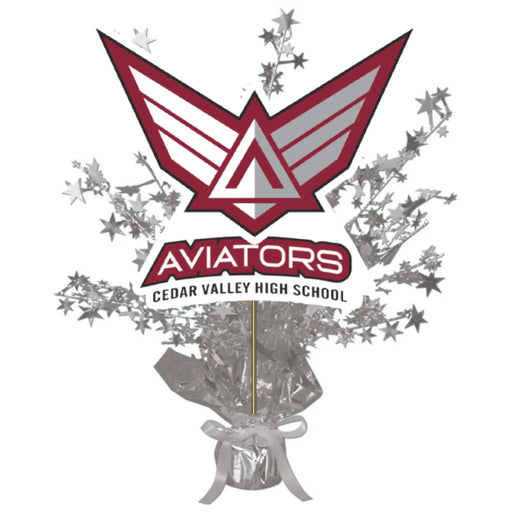 Cedar Valley High School Centerpiece Spray 14" | 1 ct - Zurchers