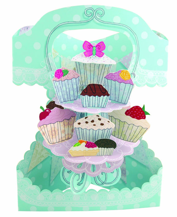 Celebration Cakes 3 - D Card | 1 ct - Zurchers