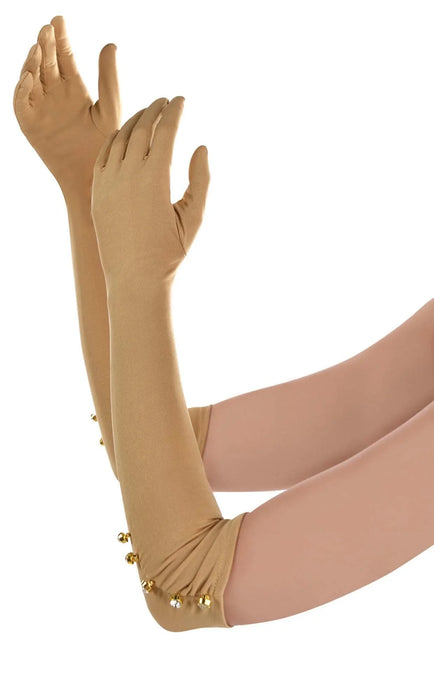 Champagne Flapper Gloves 19" | 1ct - Zurchers
