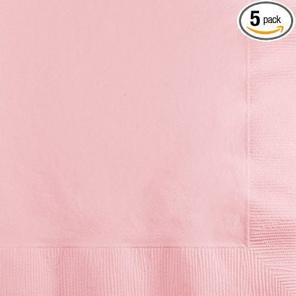 Classic Pink Beverage Napkins | 50 ct - Zurchers