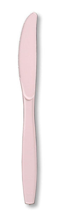 Classic Pink Plastic Knives | 24 ct - Zurchers