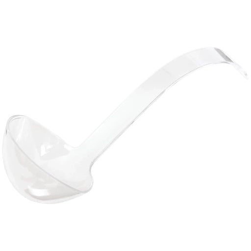 Clear 5 Ounce Plastic Ladle 11.5" | 1 ct - Zurchers