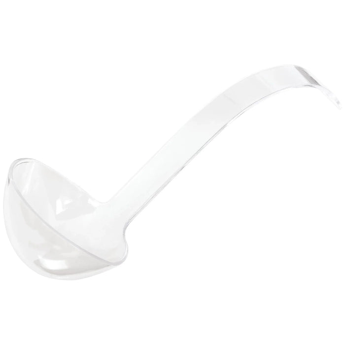 Clear 5 Ounce Plastic Ladle 11.5" | 1 ct - Zurchers