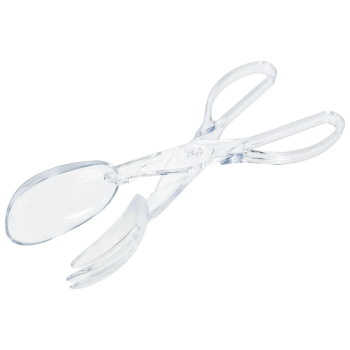 Clear Plastic Scissor Tongs 11.5in | 1 ct - Zurchers