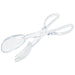 Clear Plastic Scissor Tongs 11.5in | 1 ct - Zurchers
