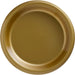 Gold Plastic Dinner Plates 10.25" | 50ct - Zurchers