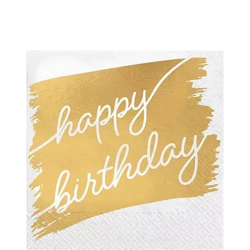 Golden Age Luncheon Napkins 16pk | 1ct - Zurchers