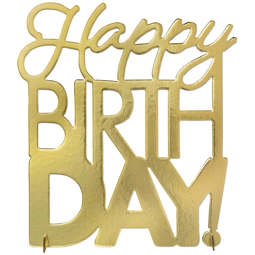 Golden Age Happy Birthday Table Decoration | 1ct - Zurchers