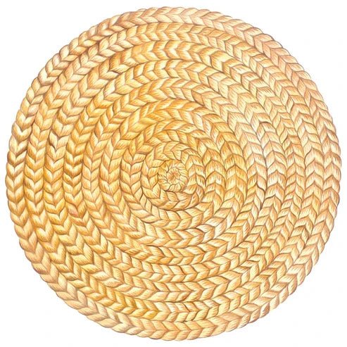 Thanksgiving Braided Jute Placemats | 12 ct - Zurchers