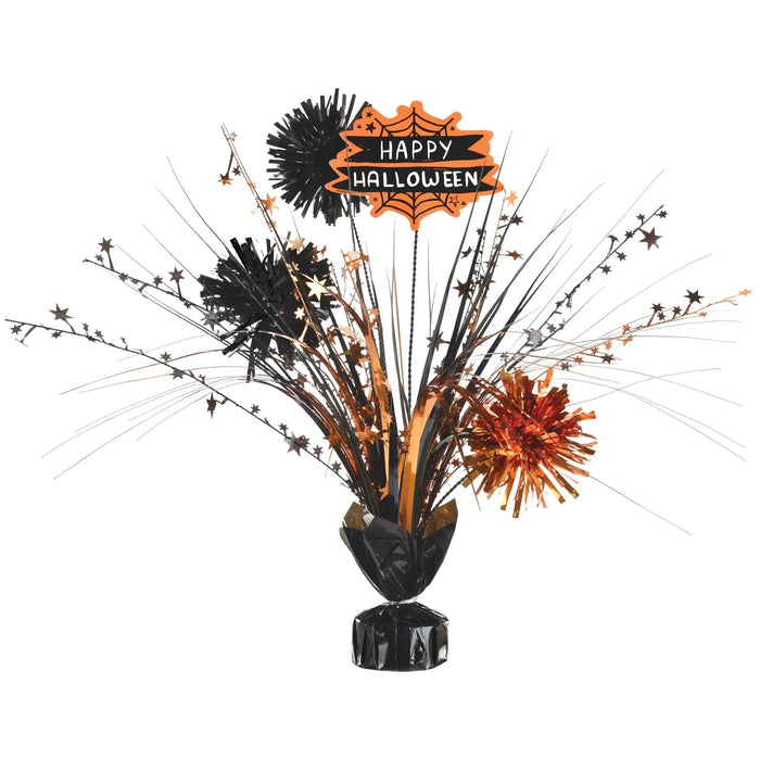Halloween Tinsel Centerpiece 18" | 1ct - Zurchers