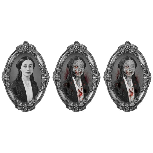 Halloween Creepy Woman Lenticular Portrait | 1ct - Zurchers