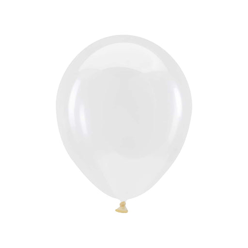 Crystal Clear Latex Balloon w/ Helium & Hi - Float, 11" | 1 ct - Zurchers