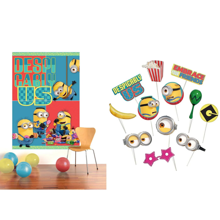 Despicable Me Backdrop w/Props | 1kit - Zurchers