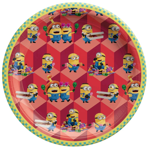 Despicable Me Paper Dessert Plates 7in | 8ct - Zurchers