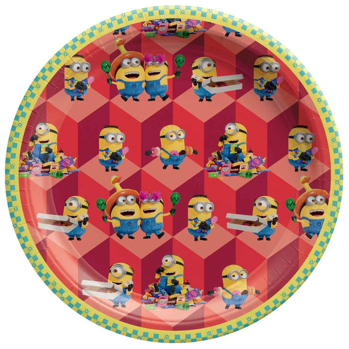 Despicable Me Paper Dessert Plates 7in | 8ct - Zurchers