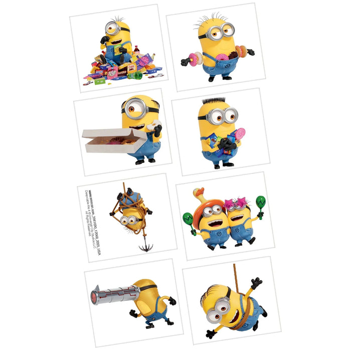Despicable Me Tattoos | 24ct - Zurchers