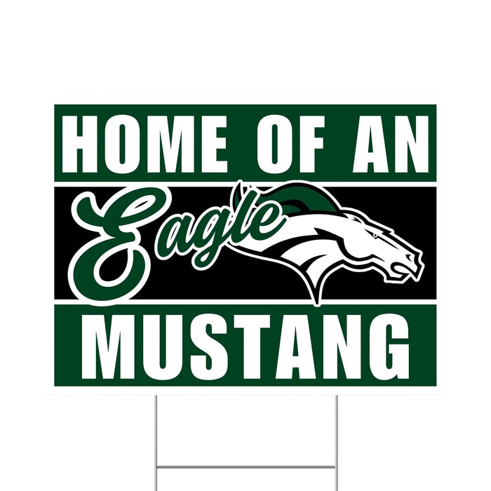 Eagle High School Spirit Yard Sign 24" x 18" | 1 ct - Zurchers
