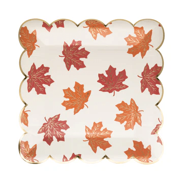 Falling Leaves 9" Paper Plate | 8ct - Zurchers