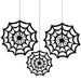 Halloween Spider Web Fan Decorations | 3pcs - Zurchers