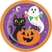 Halloween Pals Paper Lunch Plates 9" | 8ct - Zurchers