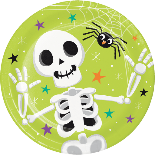 Halloween Pals Paper Dessert Plates 7" | 8ct - Zurchers