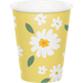 Sweet Daisy Paper paper cups 9oz. | 8 ct - Zurchers